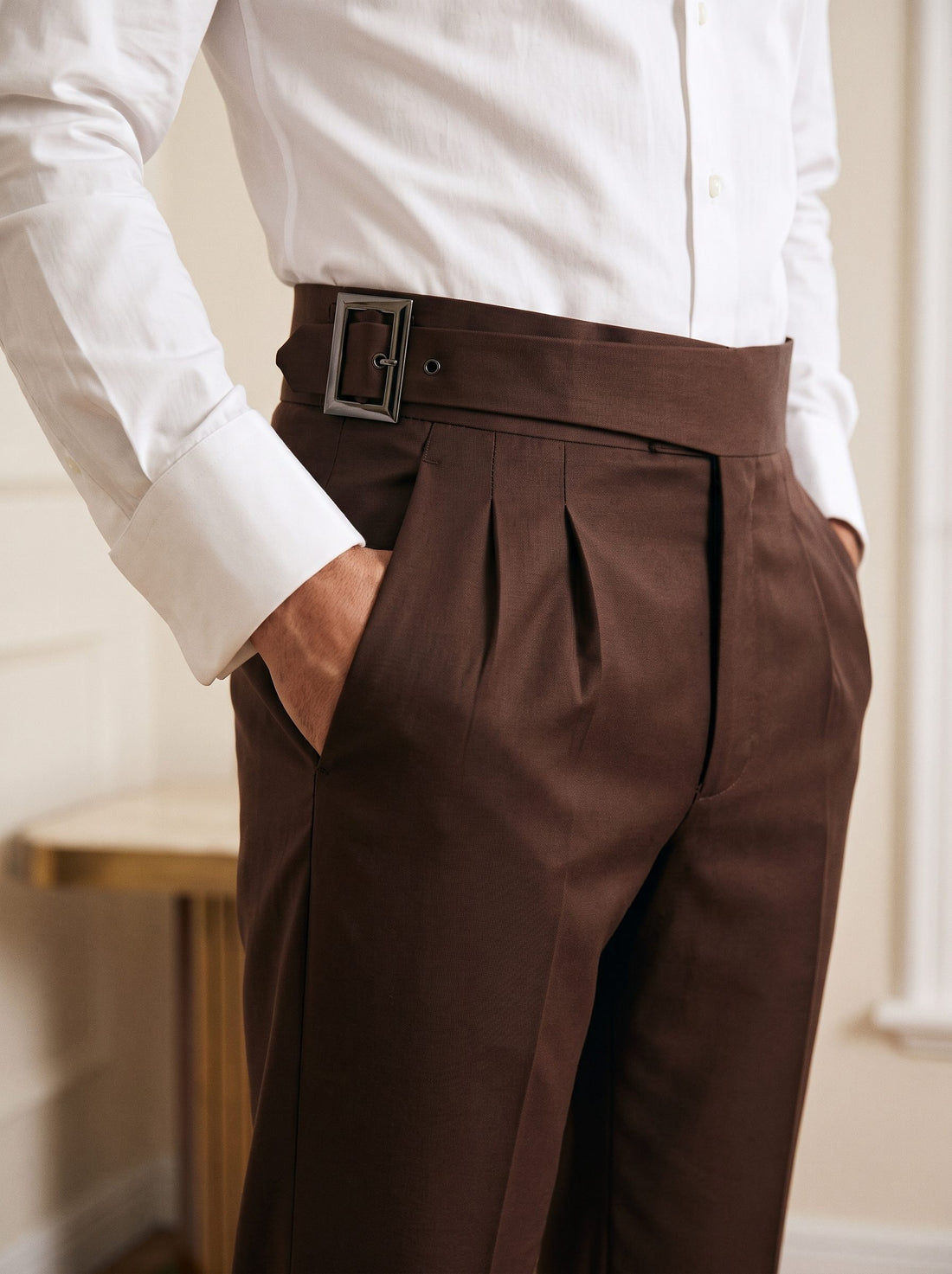 CLASSIC BUCKLE GURKHA PANTS BY ATIIRE