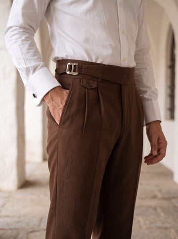 CLASSIC SIDE BUCKLE GURKHA PANTS BY ATIIRE
