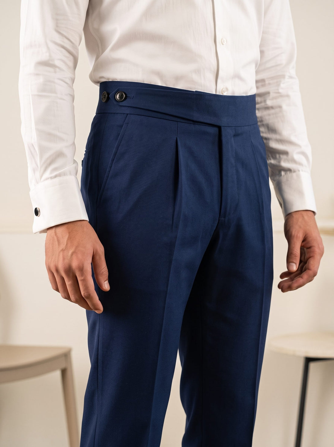 CLASSIC BUTTONED GURKHA PANTS BY ATIIRE
