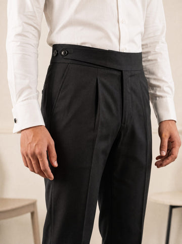 CLASSIC BUTTONED GURKHA PANTS BY ATIIRE